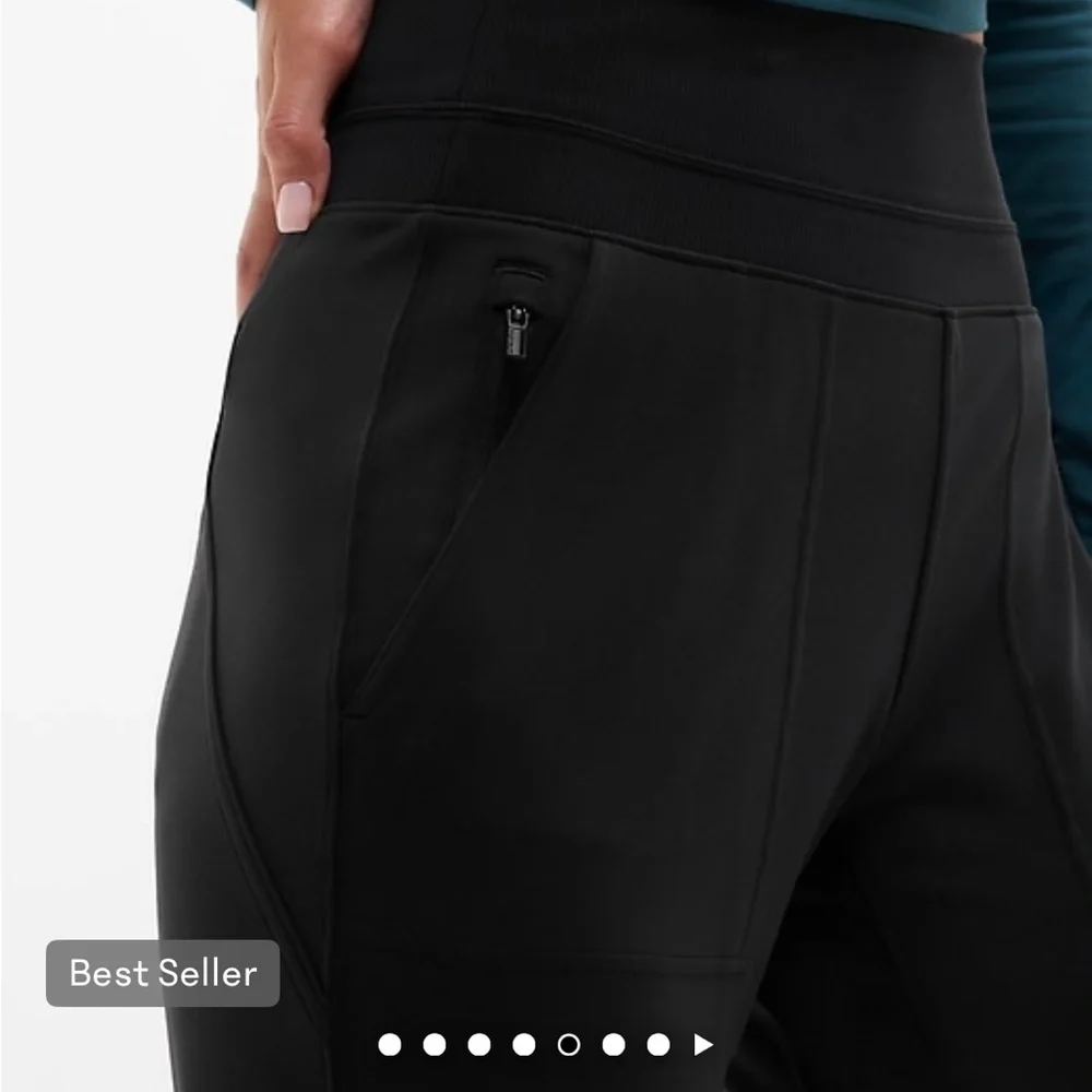 Athleta High Rise Jogger -1X -black - Picture 4 of 8